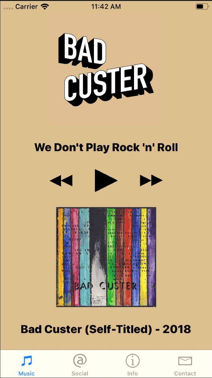 I'm Writing an App For My Band