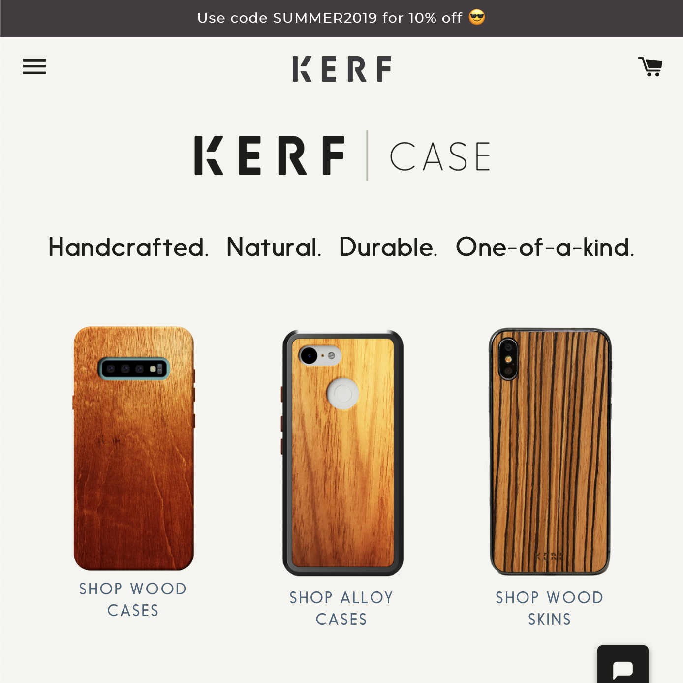 kerfcase collection page