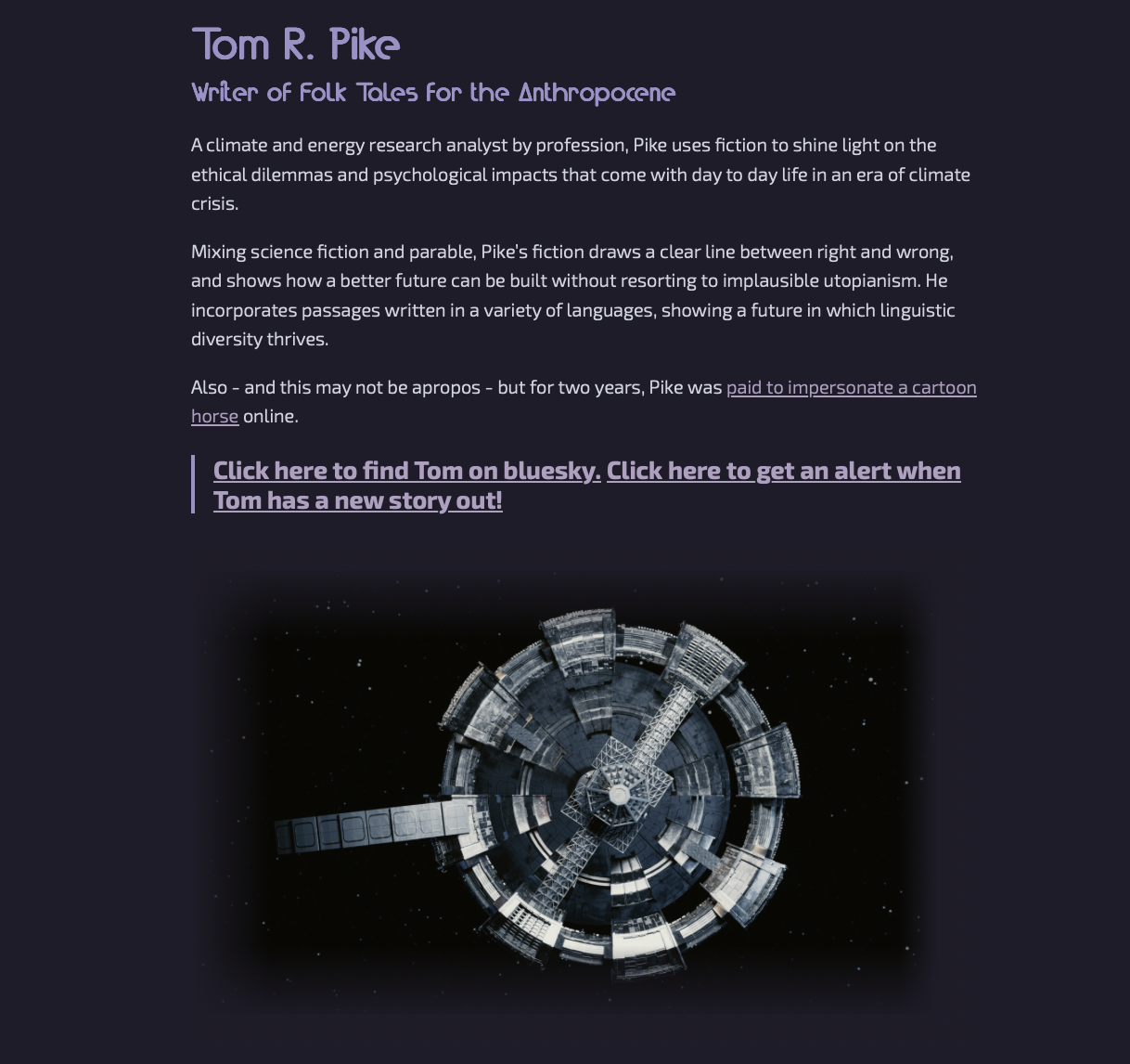 Tom Pike's website